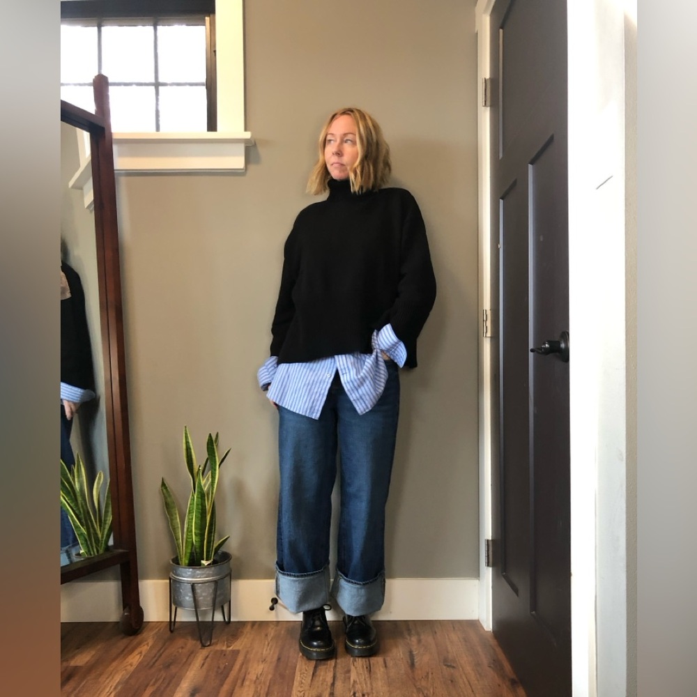 Old Navy Sky-hi Wide leg jeans